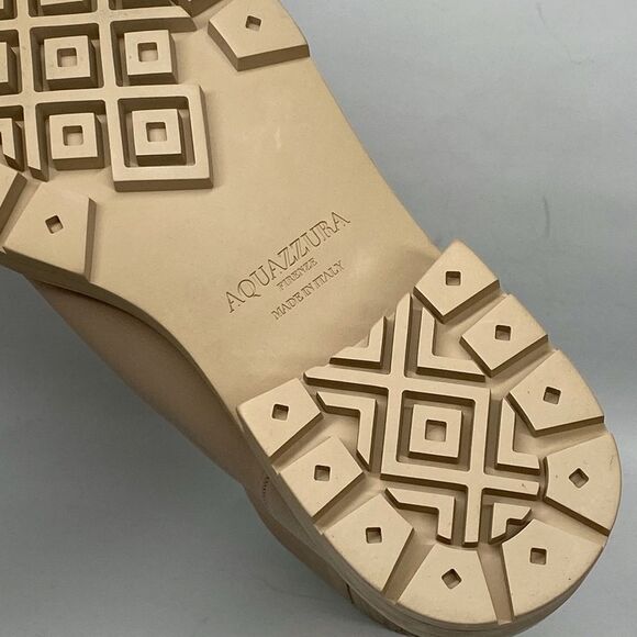 Aquazzura Saint Honore Leather Combat Booties size 40 - Picture 15 of 15